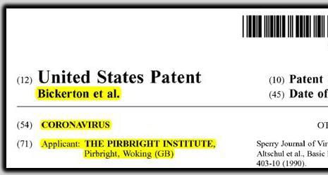 Patent document reveals DARPA possibly created Covid with Gates, Defra, Pirbright Institute and others